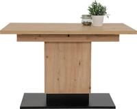 HELA S&auml;ulen-Esstisch Lorena T, ausziehbar 120-180 cm