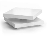 Vicco Couchtisch Elias, Wei&szlig;, 70 x 70 cm (1-St), Kippbar