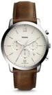 Fossil Chronograph Fossil FS5380 Herren-Uhr Neutra Chronograph Quarz mit...