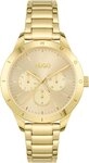 HUGO Multifunktionsuhr #FRIEND 1540091, Quarzuhr, Armbanduhr, Damenuhr, Datum,