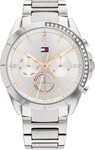 Tommy Hilfiger Multifunktionsuhr KENNEDY 1782384, Quarzuhr, Armbanduhr, Damen, Datum,