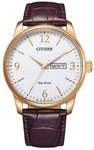 Citizen Solaruhr Eco-Drive Braun/Ros&eacute;goldfarben