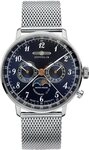 ZEPPELIN Mechanische Uhr LZ129 Hindenburg Herrenarmbanduhr