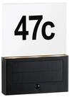 Paulmann LED Au&szlig;en-Wandleuchte Solar Hausnummernleuchte Neda IP44 2200K 18lm