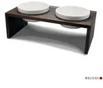 Wolters Napf Gohan Doppelnapf braun 22,5 cm