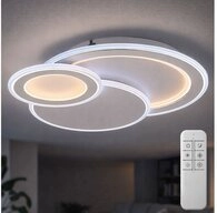 WOFI LED Deckenleuchte, LED-Leuchtmittel fest verbaut, Tageslichtwei&szlig;, LED