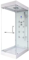 HOME DELUXE Dampfdusche DESIGN - M, BxT: 80x120 cm, Komplettdusche inkl....