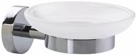 tesa Seifenspender &reg; Seifenhalter verchromt satiniertes Glas 40324-00000-00