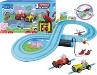 Carrera&reg; Autorennbahn Carrera Peppa Pig Kids GranPrix Rennbahn f&uuml;r Kinder ab 3
