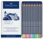 Faber-Castell Aquarellstifte Faber-Castell Goldfaber Aqua Aquarellfarbstift - 12er