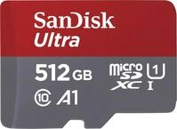 Sandisk Sandisk Ultra Android microSDXC 512GB 150MB/s + Adapter Micro SD-Karte