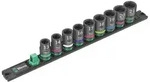 Wera Steckschl&uuml;ssel Steckschl&uuml;sseleinsatz-Satz, 1/2&prime;&prime;-Antrieb, 9-teilig