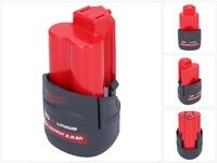 Milwaukee M12 HB2.5 High Output 12 V 2,5 Ah / 2500 mAh Li-Ion Akku Akkupacks