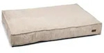 Designed By Lotte Tierkissen Hundekissen Ribbed hellgrau grau 80 cm x 120 cm