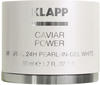 Klapp Cosmetics Gesichtspflege Caviar Power Imperial 24H Pearl-in-Gel White