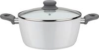 GSW Kochtopf Fiona, Aluminium, wei&szlig; mit Softtouch-Griff kratzfeste ILAG&reg;