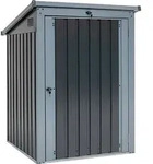 WESTMANN M&uuml;lltonnenbox ISBS-T1D, f&uuml;r 1x240 l, BxTxH: 104x101x134 cm grau