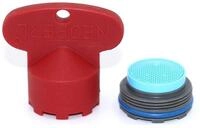 Neoperl Strahlregler Cache Honeycomb Strahlregler mit Schl&uuml;ssel JR/M21.5x1 -...