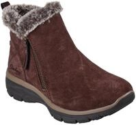 Skechers EASY GOING - HIGH ZIP Winterboots Winterschuh mit Fellimitatkragen