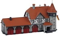 Faller Modelleisenbahn-Geb&auml;ude N Rathaus mit Feuerwache 232194