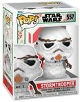 Funko Actionfigur Star Wars Holiday POP! Heroes Vinyl Figur Stormtrooper 9 cm,