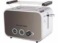 RUSSELL HOBBS Toaster Distinctions Titanium 26432-56, 2 kurze Schlitze, für 2