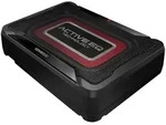 Kenwood KSC-PSW7EQ - Subwoofer - schwarz/rot Auto-Subwoofer schwarz