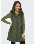 JDY Steppweste JDYSKYLAR LIFE HOOD WAISTCOAT OTW NOOS gr&uuml;n M (38)