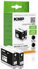 KMP B75B ersetzt Brother LC-1000BK Doppelpack schwarz