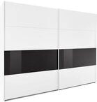 Wimex Schwebet&uuml;renschrank Bramfeld Kleiderschrank mit Glaselementen und