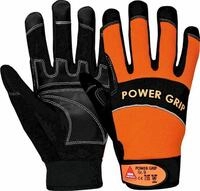 Hase Safety Gloves Lederhandschuhe Power Grip 40200 Montage Neopren (Packung,...