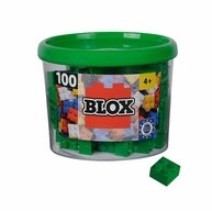 SIMBA Blox 100 Gr&uuml;ne 4er Steine in Dose Spielbausteine