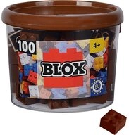 Androni Blox 4er Bausteine Konstruktionsspielsteine, 100 St&uuml;ck Baukl&ouml;tze