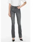 ONLY Bootcut-Jeans ONLBLUSH LIFE MID FLARED grau M (38)