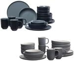 Geschirr-Set RITZENHOFF & BREKER "XXL Kombiservice Jasper 32er Set schwarz-grau",