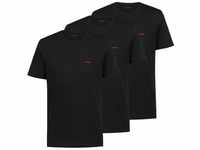 HUGO Unterziehshirt Crew-Neck T-Shirt (3-St) mit Logo-Print in...