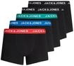Boxershorts JACK & JONES "Boxershort JACHUEY TRUNKS 5 PACK 5er Pack", Herren, Gr.