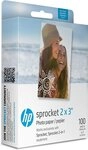 Tomik Toys Fotopapier HP Sprocket Premium Zink Fotopapier 5 x 7,6 cm, 100...