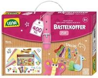 SIMM Spielwaren Freizeittasche LENA Bastelkoffer pink 400 Teile
