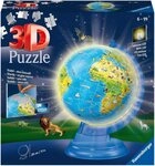 Ravensburger 3D-Puzzle Kinderglobus mit Licht, 180 Puzzleteile, Made in Europe