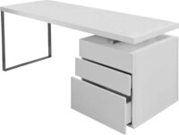 SalesFever Schreibtisch Varberg - Arbeitsplatz Deluxe Design-Laptoptisch, Mit