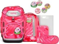 ergobag Schulranzen Schooltas Neon Pack-Set 6-teilig (Packung, 6-tlg)