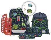 Step by Step Schulranzen Schulranzen-Set 2IN1 PLUS Wild T-Rex Taro 6-teilig