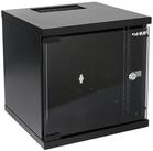 HMF Serverschrank Netzwerkschrank, Serverschrank 10 Zoll, 6 HE, 300 mm Tiefe,...