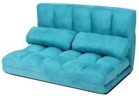 COSTWAY Schlafsofa, mit Bettfunktion, 2 Sitzer,klappbar, 180x113cm