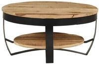 vidaXL Ablagetisch, Couchtisch Raues Mangoholz Massiv 65 x 32 cm