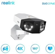 Reolink &Uuml;berwachungskamera Duo 8MP Smarte PoE (Outdoor, Set, Dual-Lens, 180&deg;