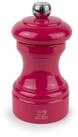 PEUGEOT Salzm&uuml;hle BISTRO 10cm Bonbonrosa Buchenholz Lackiert Stahlmahl Manuell