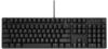 Das Keyboard MacTigr Cherry MX Low Profile Red - Tastatur - schwarz PC-Tastatur
