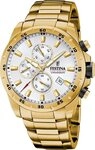Festina Quarzuhr Festina Herrenuhr Chronograph Sport, (Analoguhr), Herren...